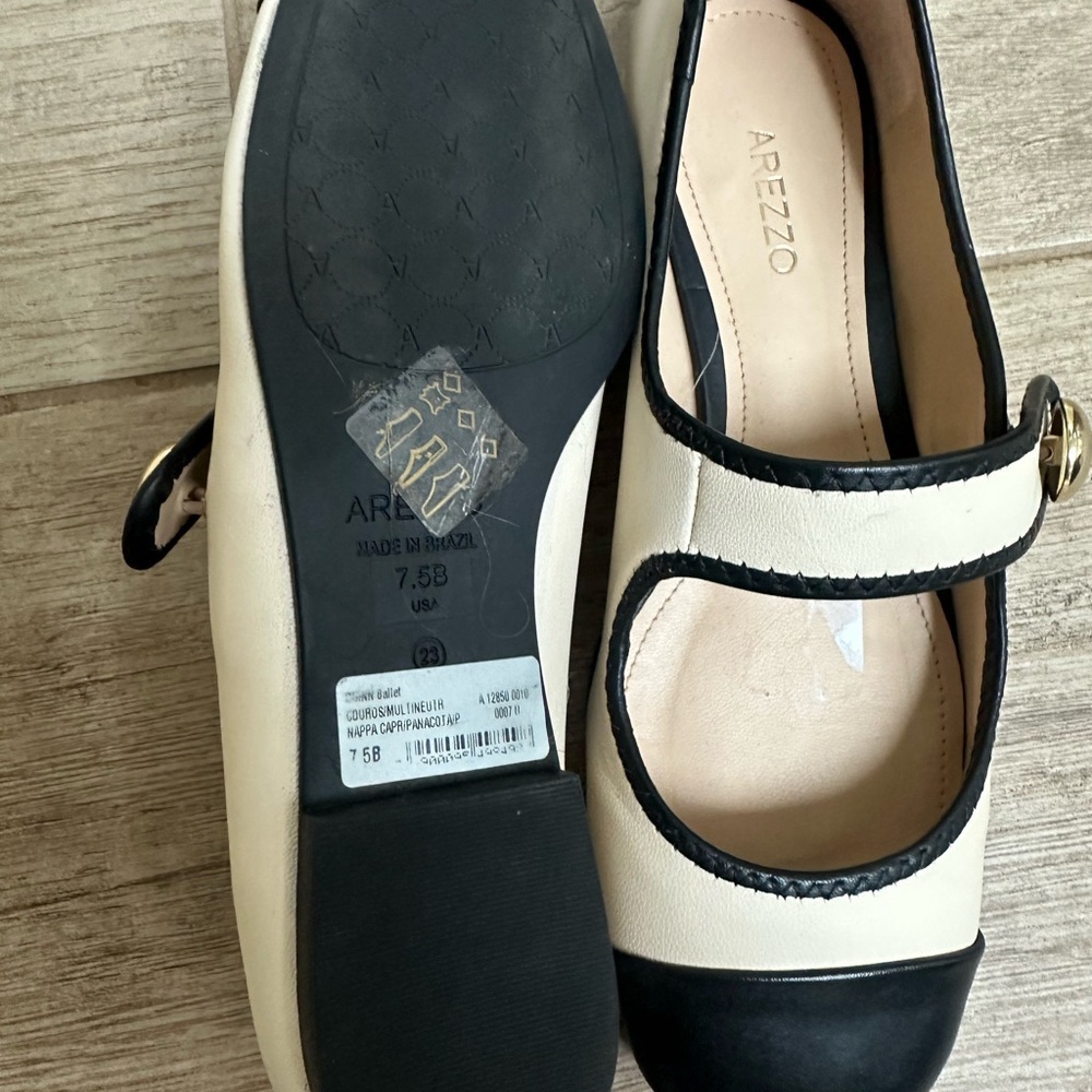 NWT Arezzo Quinn Ballet Flats Shoes - Picture 7 of 9